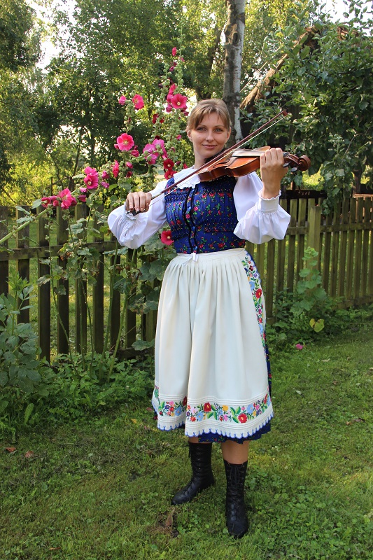 Marta Cicha z zespołem Marta Cicha z zespołem